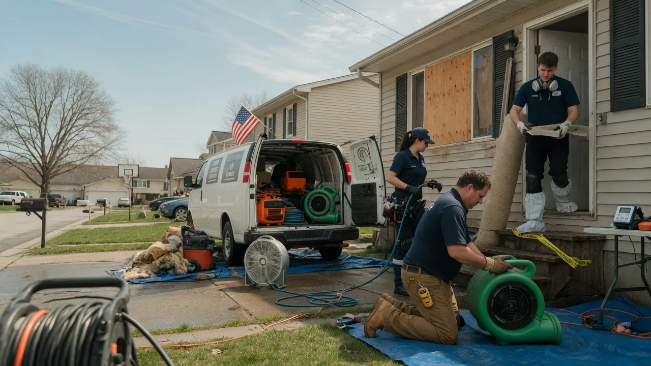 Water Damage Restoration in Whitman, MA near me